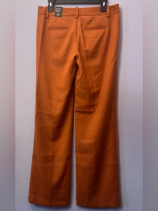 The Limited 🔥 Burnt Orange Wide-Leg Dress Pants - Picture 2 of 4